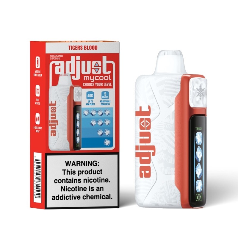 Adjust MyCool 40K Disposable Vape - Black Coral Wholesale