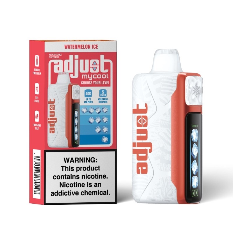 Adjust MyCool 40K Disposable Vape - Black Coral Wholesale