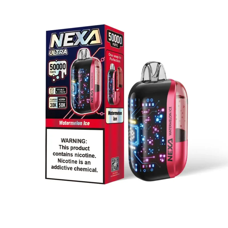 Nexa Ultra 50000 Disposable Vape - Black Coral Wholesale
