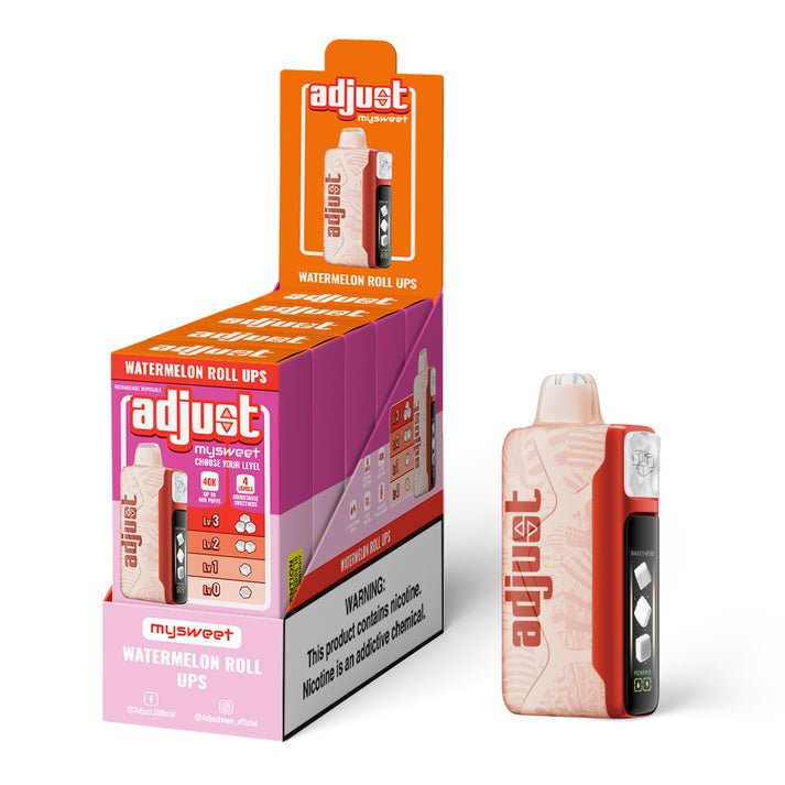 Adjust MySweet 40K Disposable Vape - Black Coral Wholesale