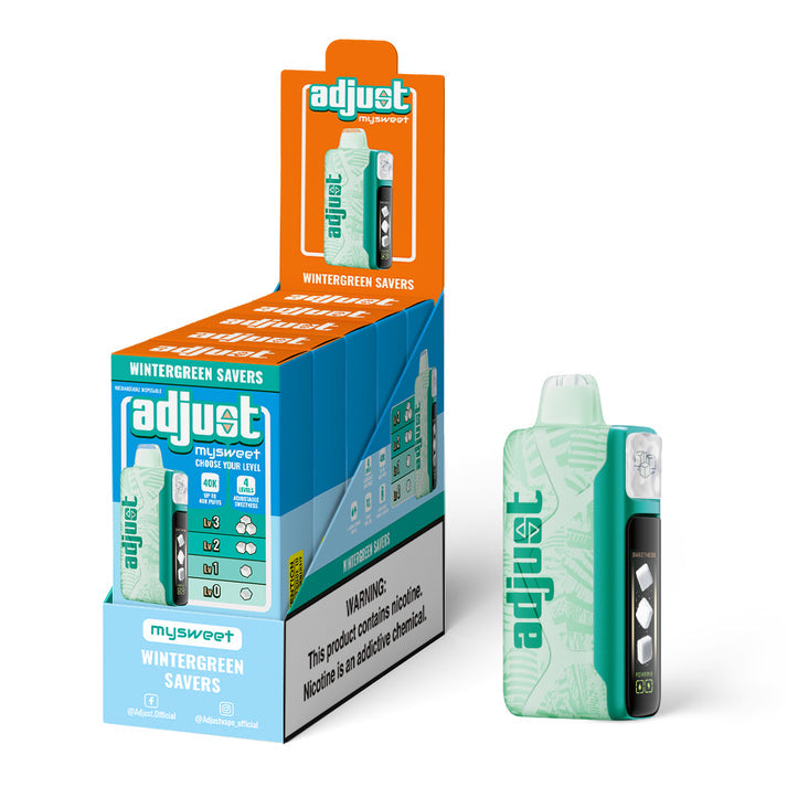 Adjust MySweet 40K Disposable Vape - Black Coral Wholesale