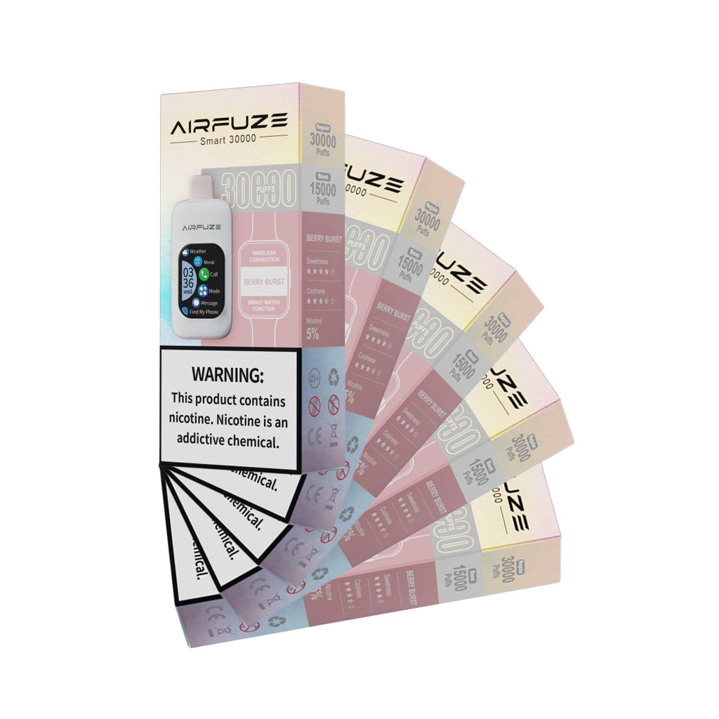 AirFuze Smart 30000 Disposable Vape - Black Coral Wholesale