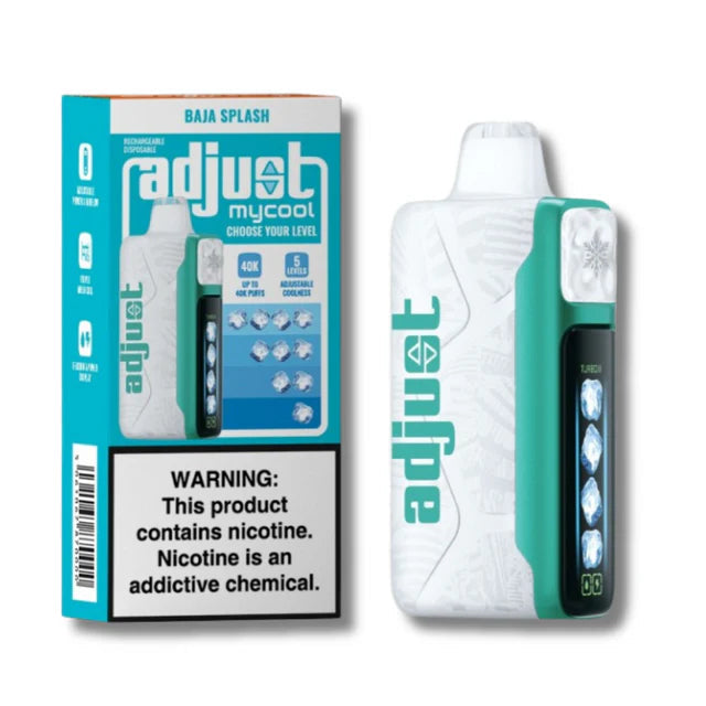 Adjust MyCool 40K Disposable Vape - Black Coral Wholesale