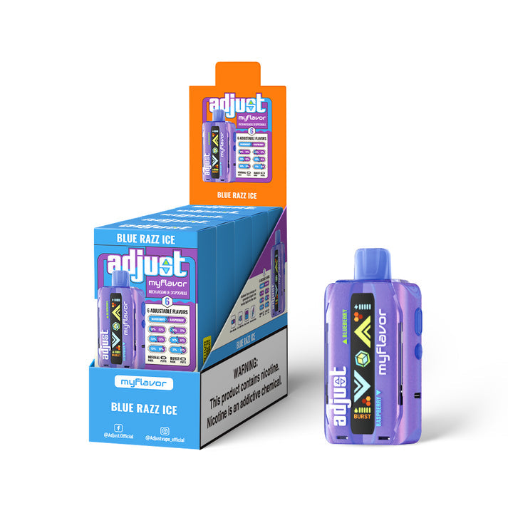 Adjust MyFlavor 40K Disposable Vape - Black Coral Wholesale
