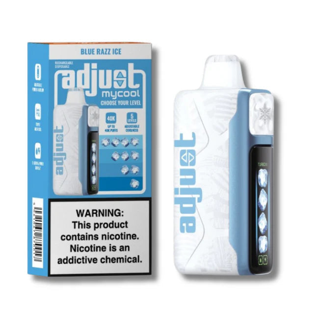 Adjust MyCool 40K Disposable Vape - Black Coral Wholesale