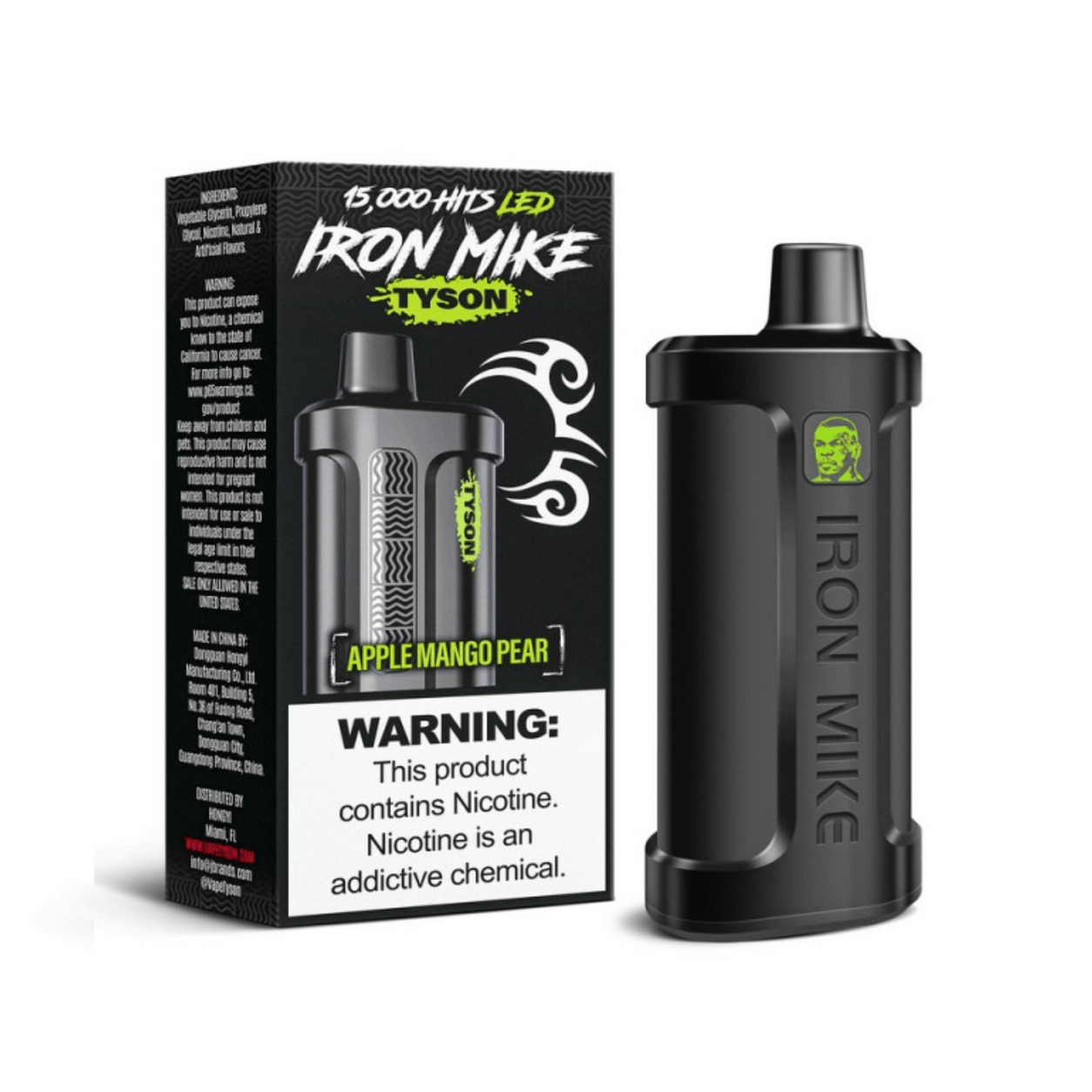 Tyson 2.0 Iron Mike Disposable Vape - Black Coral Wholesale