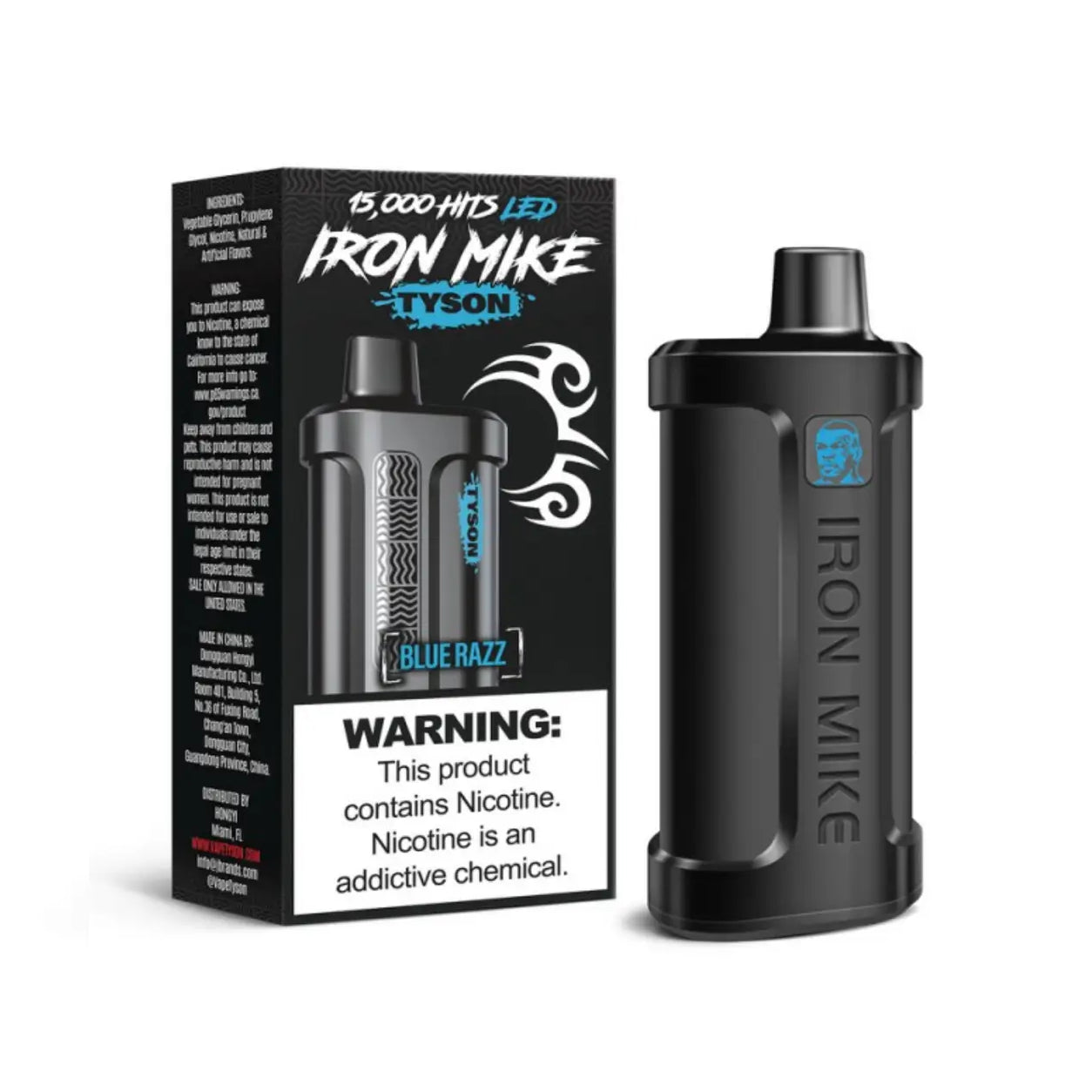 Tyson 2.0 Iron Mike Disposable Vape - Black Coral Wholesale