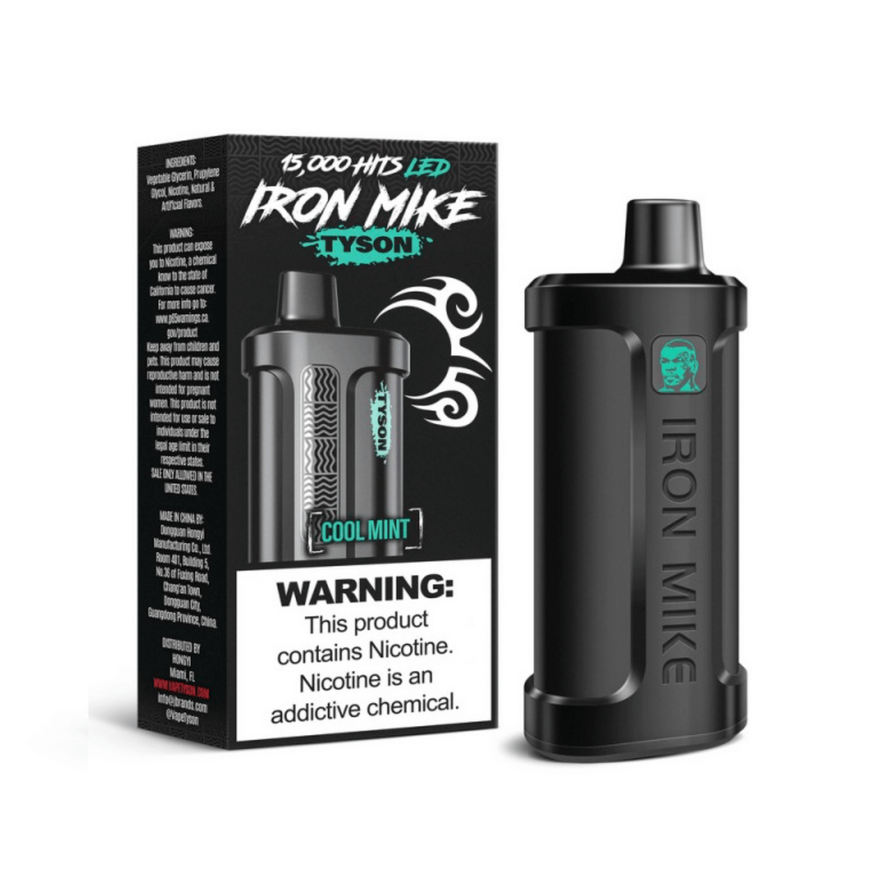 Tyson 2.0 Iron Mike Disposable Vape - Black Coral Wholesale