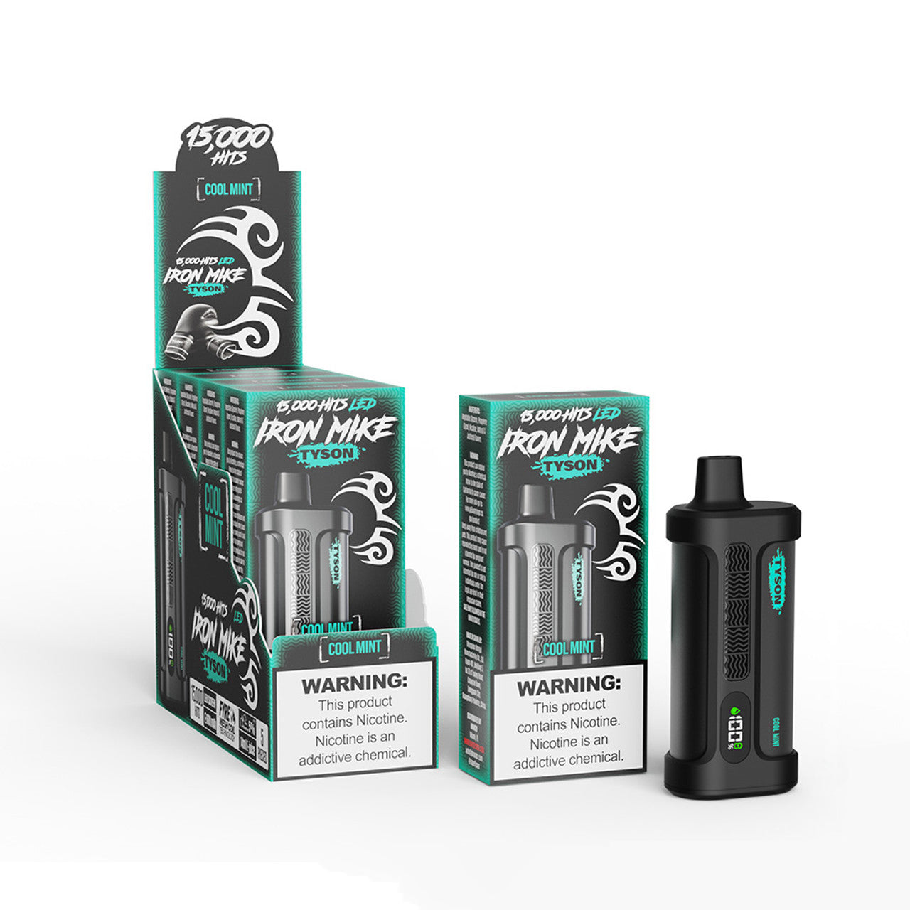Tyson 2.0 Iron Mike Disposable Vape - Black Coral Wholesale