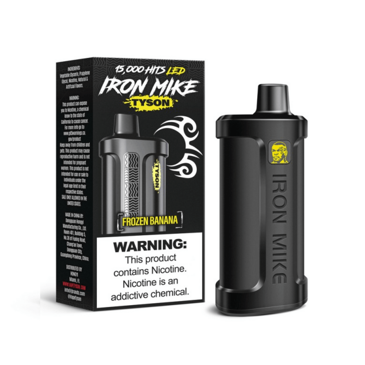 Tyson 2.0 Iron Mike Disposable Vape - Black Coral Wholesale