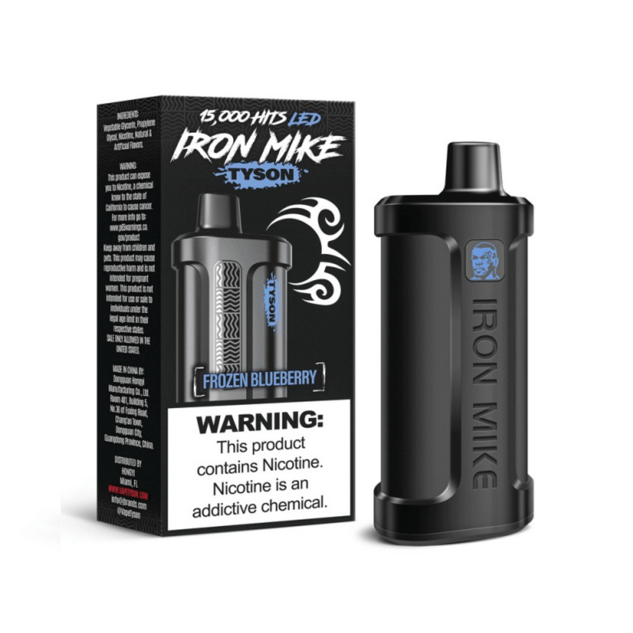 Tyson 2.0 Iron Mike Disposable Vape - Black Coral Wholesale