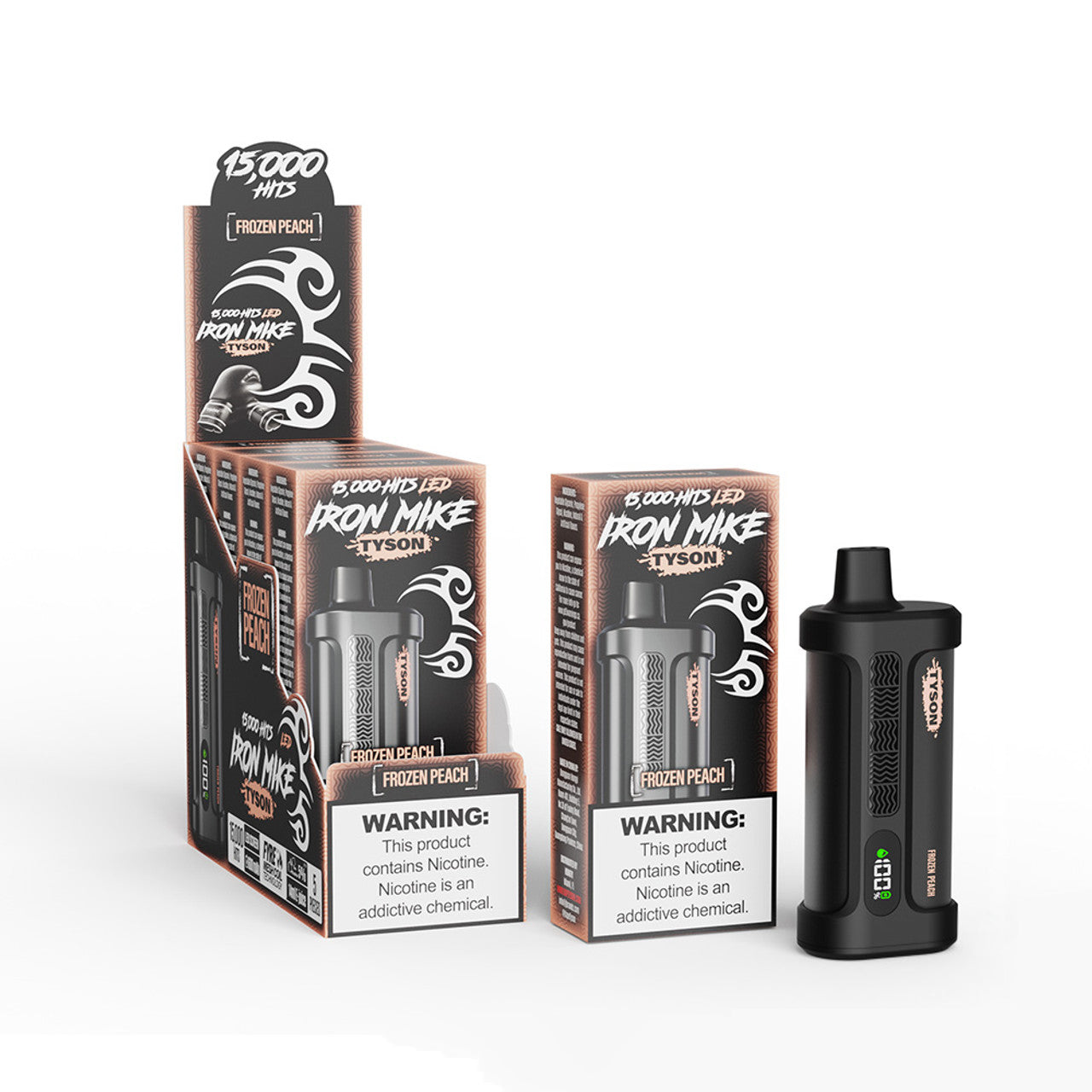 Tyson 2.0 Iron Mike Disposable Vape - Black Coral Wholesale