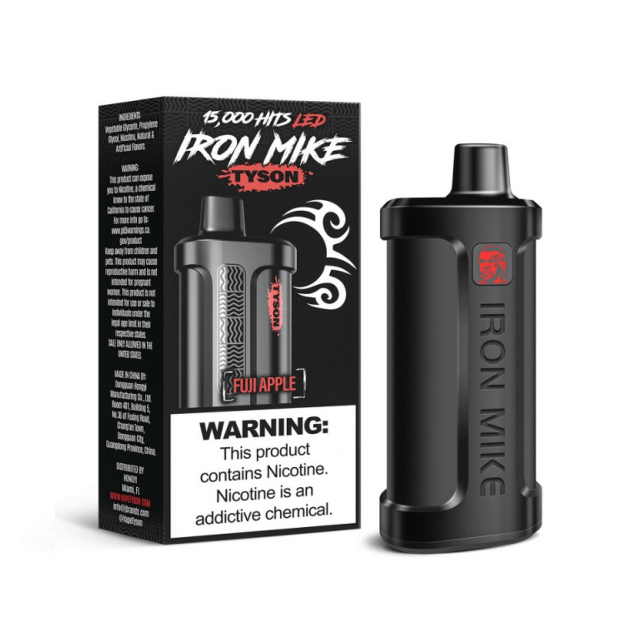 Tyson 2.0 Iron Mike Disposable Vape - Black Coral Wholesale