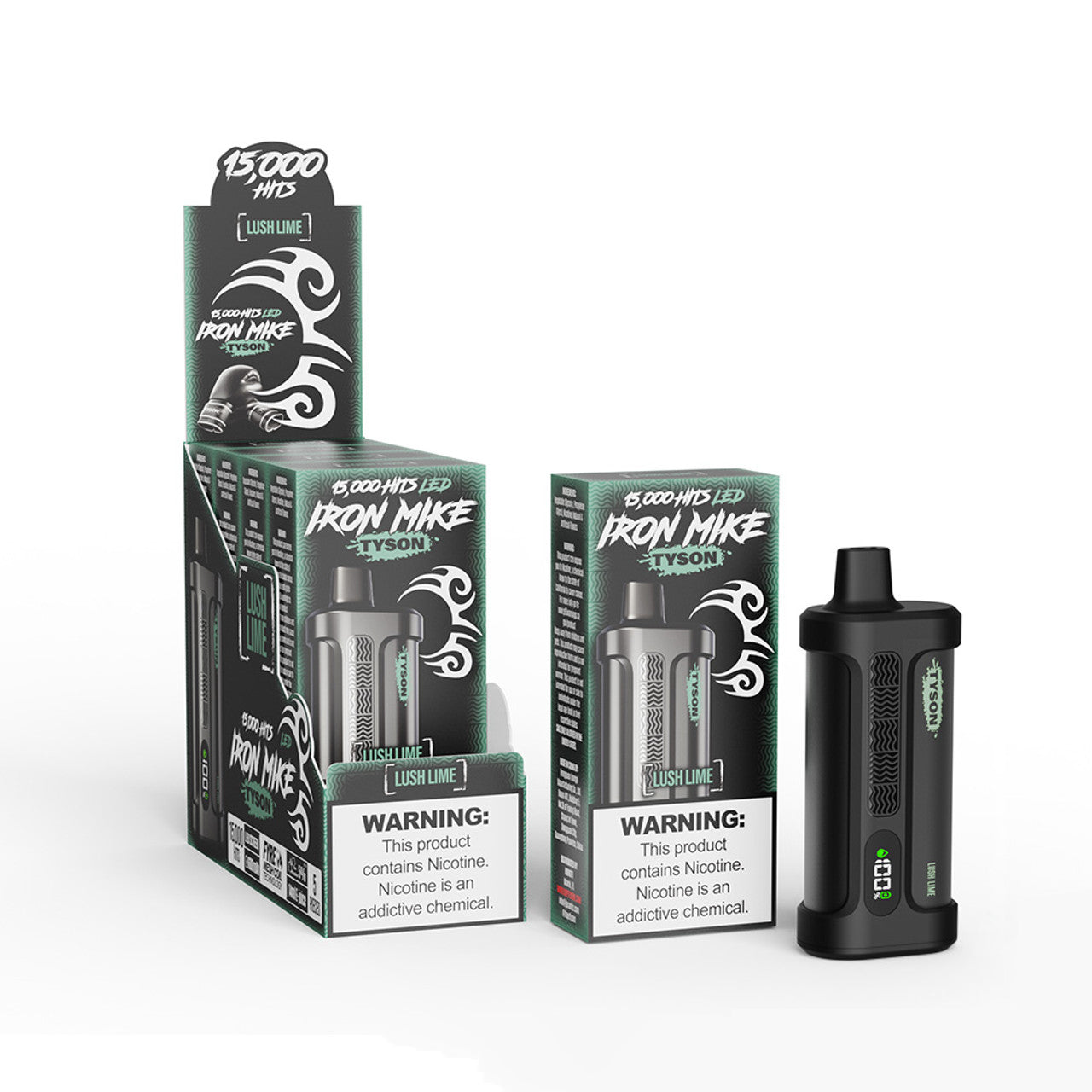 Tyson 2.0 Iron Mike Disposable Vape - Black Coral Wholesale