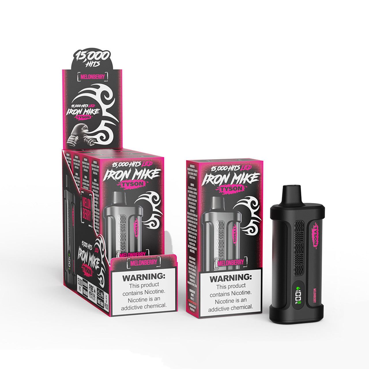 Tyson 2.0 Iron Mike Disposable Vape - Black Coral Wholesale