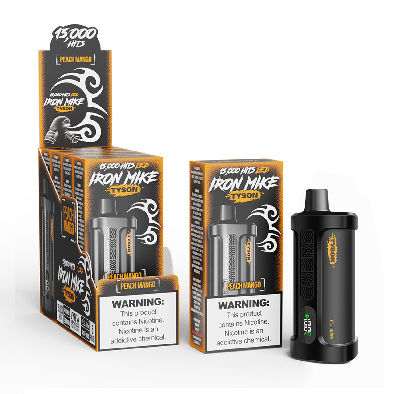 Tyson 2.0 Iron Mike Disposable Vape - Black Coral Wholesale