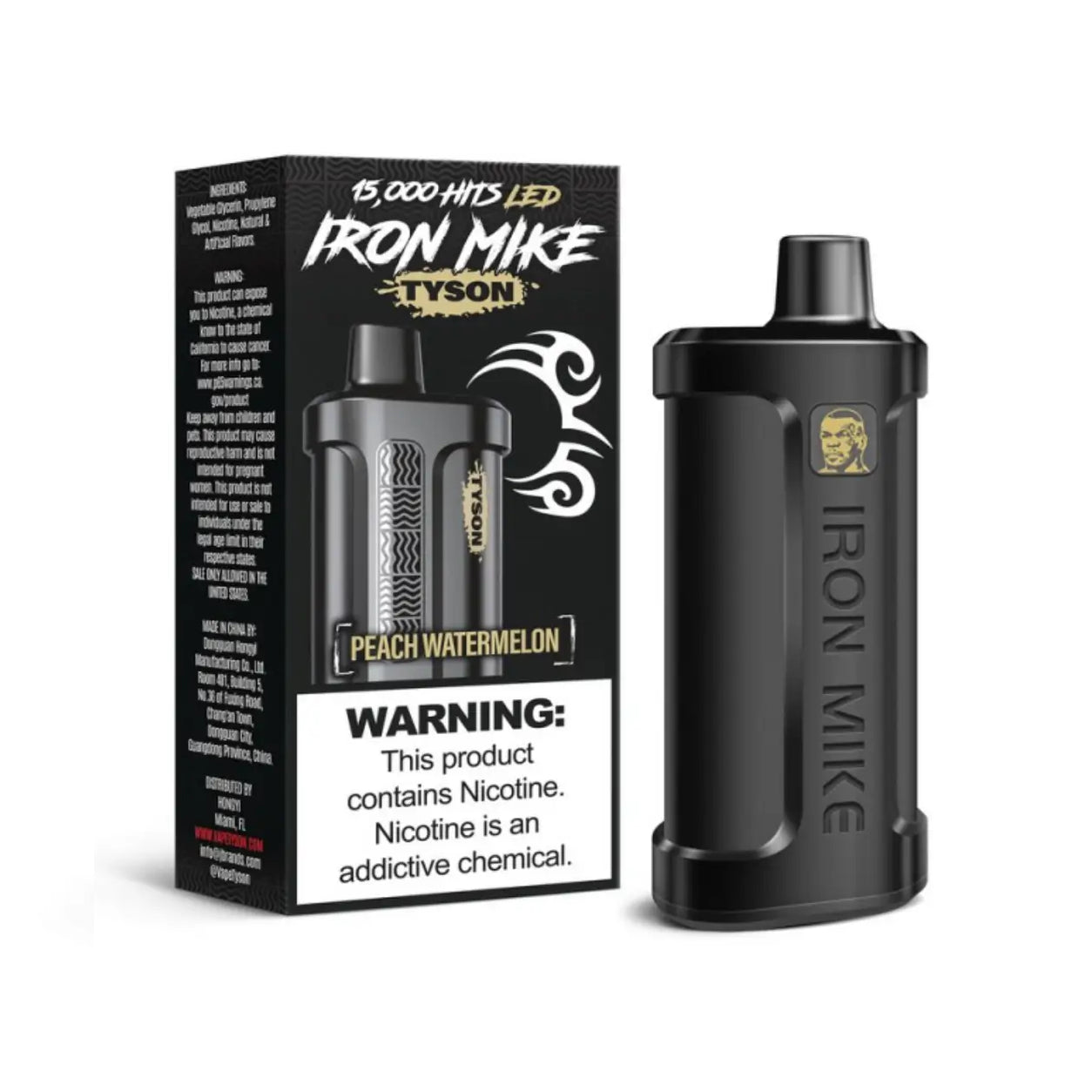 Tyson 2.0 Iron Mike Disposable Vape - Black Coral Wholesale