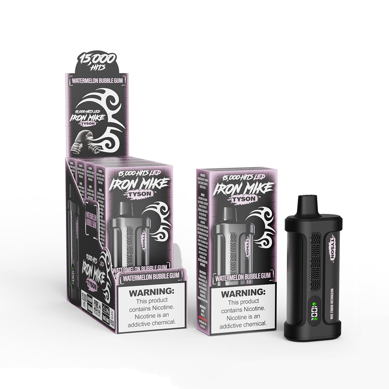 Tyson 2.0 Iron Mike Disposable Vape - Black Coral Wholesale