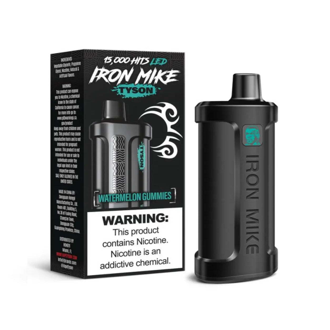 Tyson 2.0 Iron Mike Disposable Vape - Black Coral Wholesale