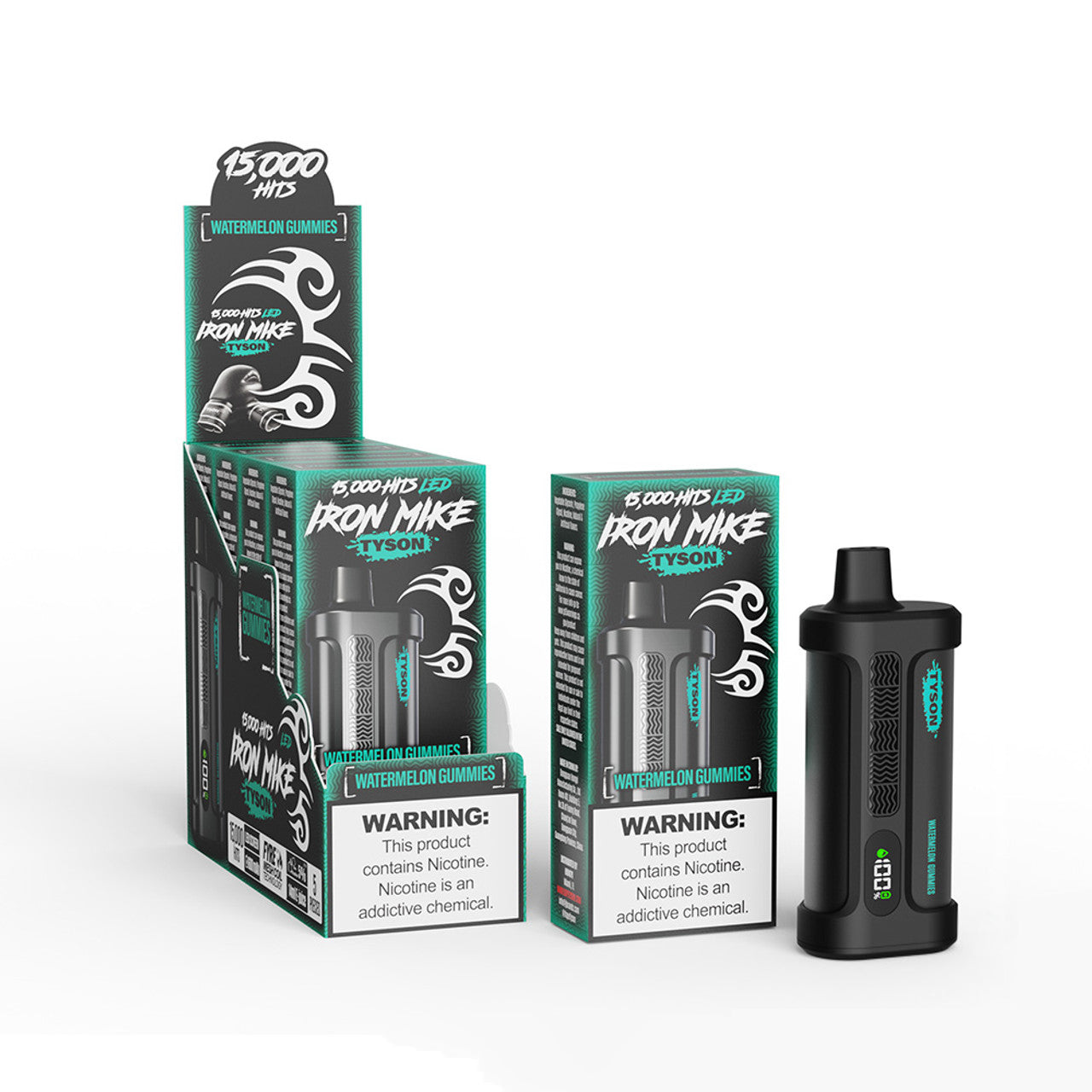 Tyson 2.0 Iron Mike Disposable Vape - Black Coral Wholesale