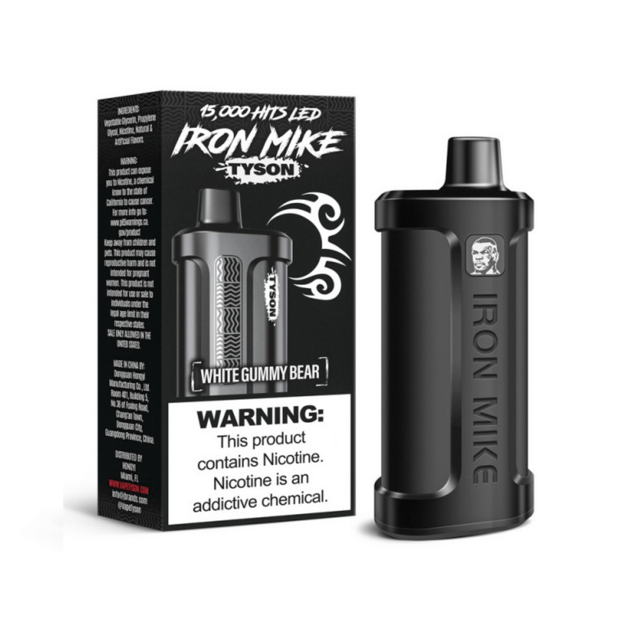 Tyson 2.0 Iron Mike Disposable Vape - Black Coral Wholesale