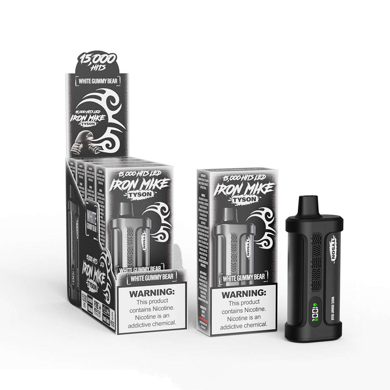 Tyson 2.0 Iron Mike Disposable Vape - Black Coral Wholesale