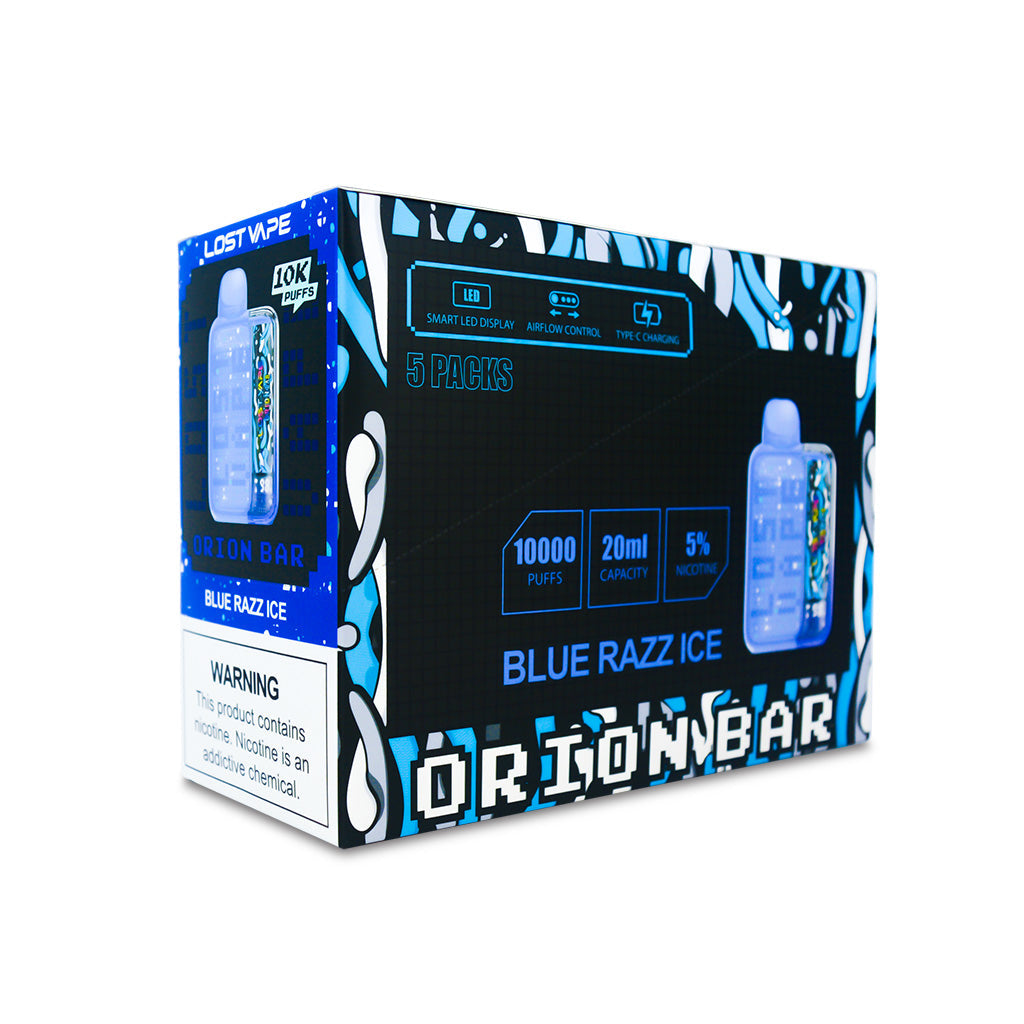 Lost Vape Orion Bar 10000 Disposable Vape - Black Coral Wholesale