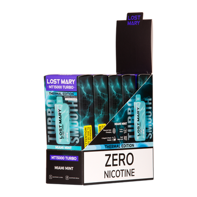 Lost Mary MT15000 Turbo Disposable Vape - Black Coral Wholesale