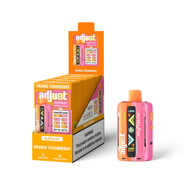 Adjust MyFlavor 40K Disposable Vape - Black Coral Wholesale