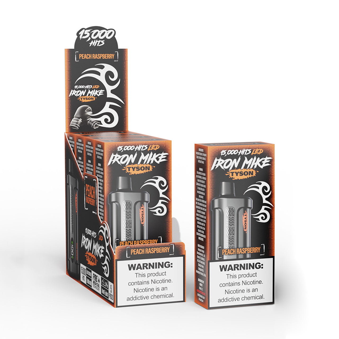 Tyson 2.0 Iron Mike Disposable Vape - Black Coral Wholesale