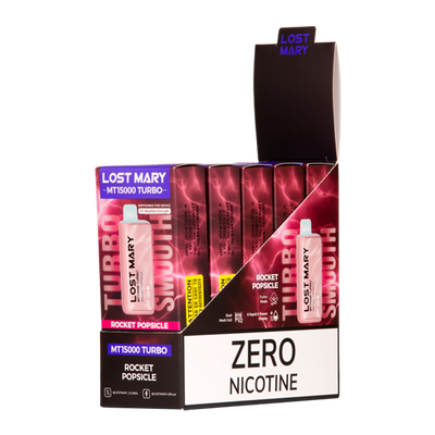 Lost Mary MT15000 Turbo Disposable Vape - Black Coral Wholesale