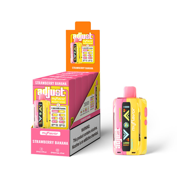 Adjust MyFlavor 40K Disposable Vape - Black Coral Wholesale