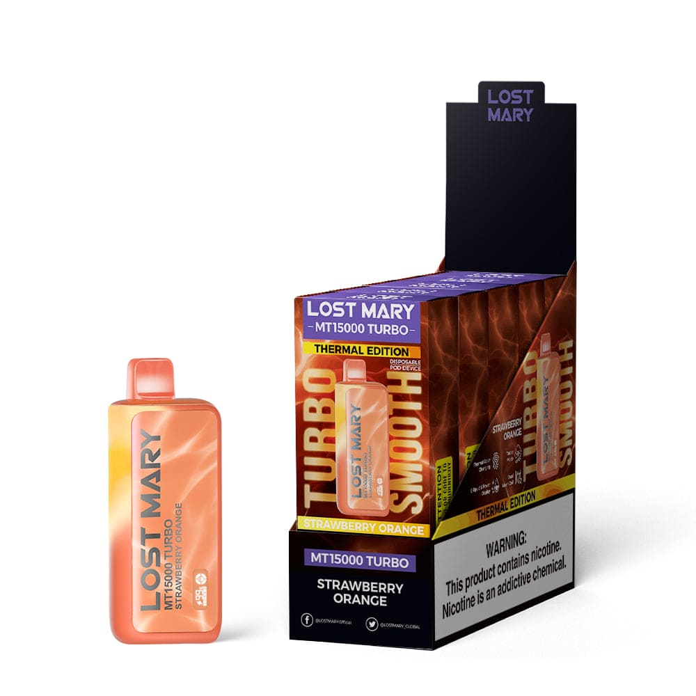 Lost Mary MT15000 Turbo Disposable Vape - Black Coral Wholesale