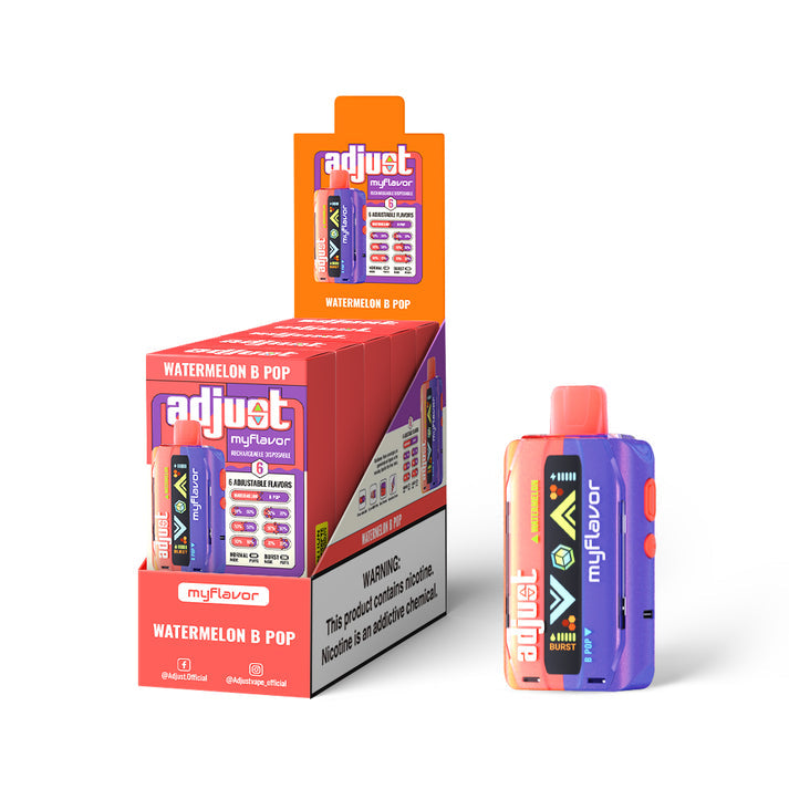 Adjust MyFlavor 40K Disposable Vape - Black Coral Wholesale