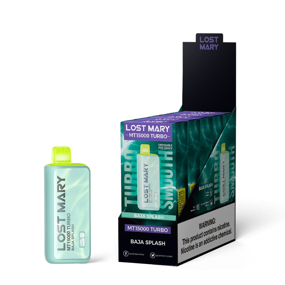 Lost Mary MT15000 Turbo Disposable Vape - Black Coral Wholesale