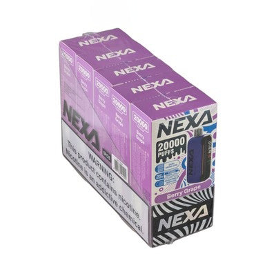 Nexa N20000 Disposable Vape - Black Coral Wholesale