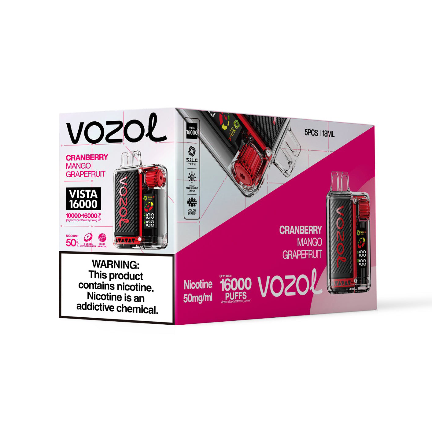 Vozol Vista 16000 Disposable Vape