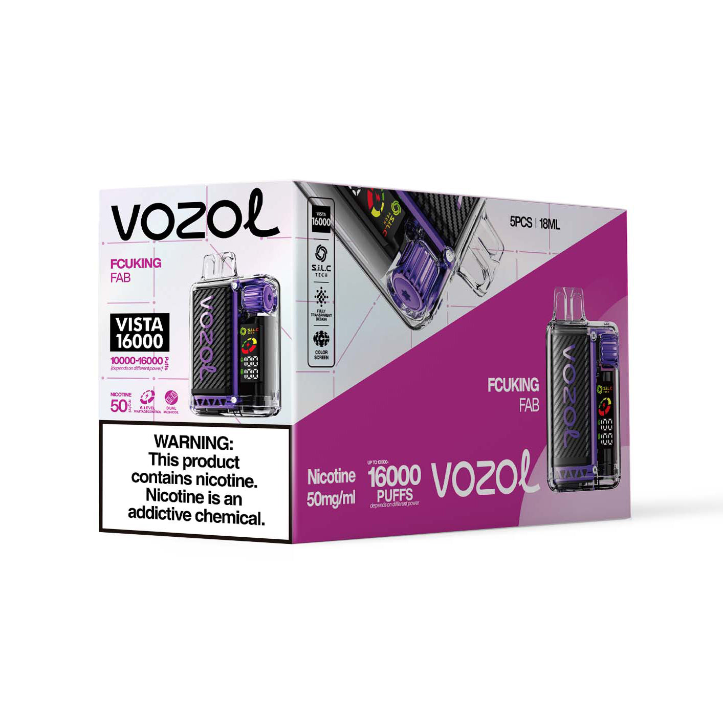 Vozol Vista 16000 Disposable Vape