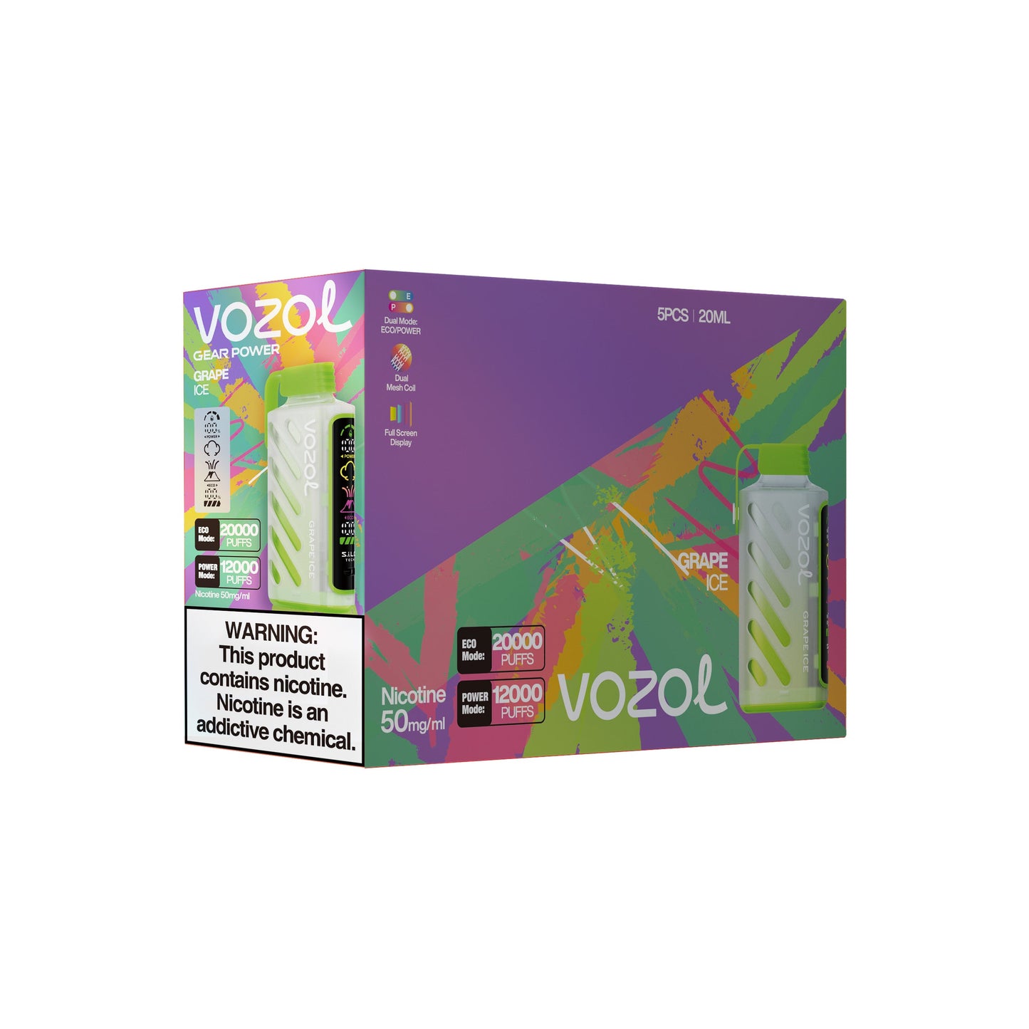 Vozol Gear Power 20000 Disposable Vape