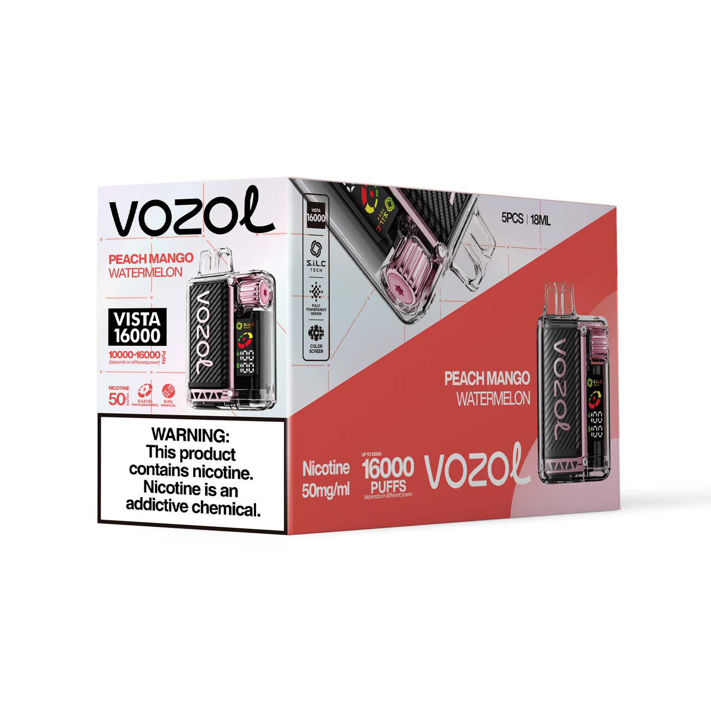 Vozol Vista 16000 Disposable Vape