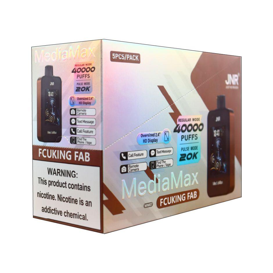 JNR MediaMax 40000 Disposable Vape